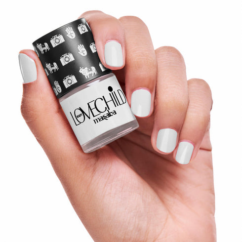 LoveChild Gajra  Breathable White Glossy Nail Paint